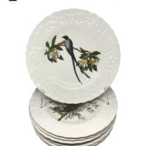 Alfred Meakin vintage Birds of
America Plates Set 5